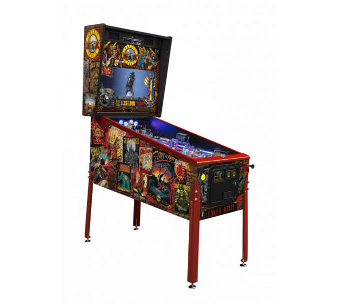 JJP GUNS 'N ROSES LE Pinball Game Machine for sale FREE TOPPER & ART